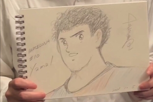 有内味了！足球小将作者高桥阳一画亚马尔，还是那个熟悉的画风
