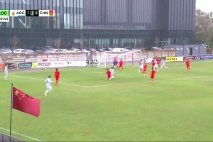 U17国足补时送点❗️阿根廷U17点球破门2-0领先